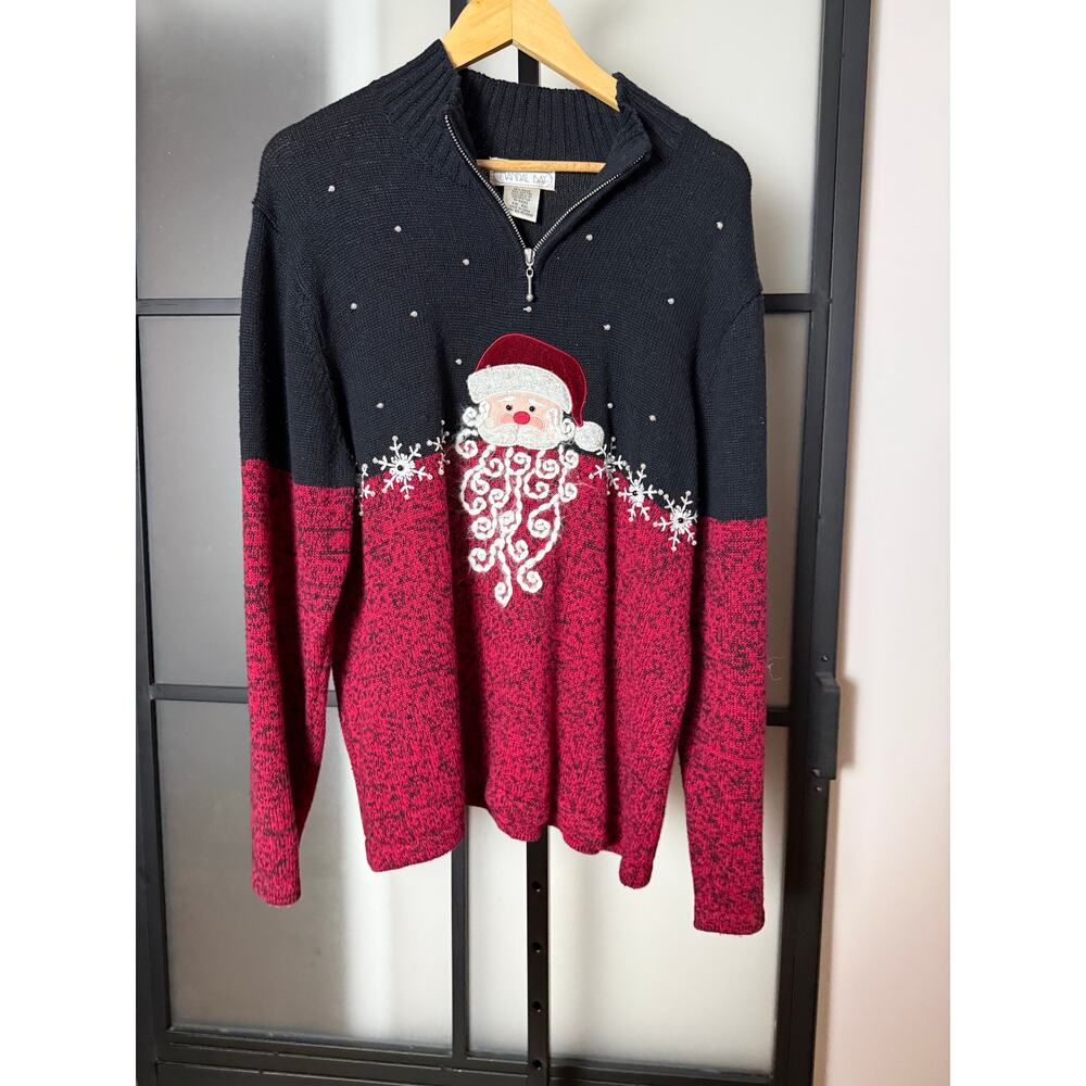 Vintage 90s y2k Mandal Bay Christmas Sweater Size XXL